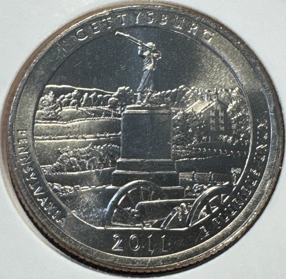 2011-P Washington Quarter Ungraded — back