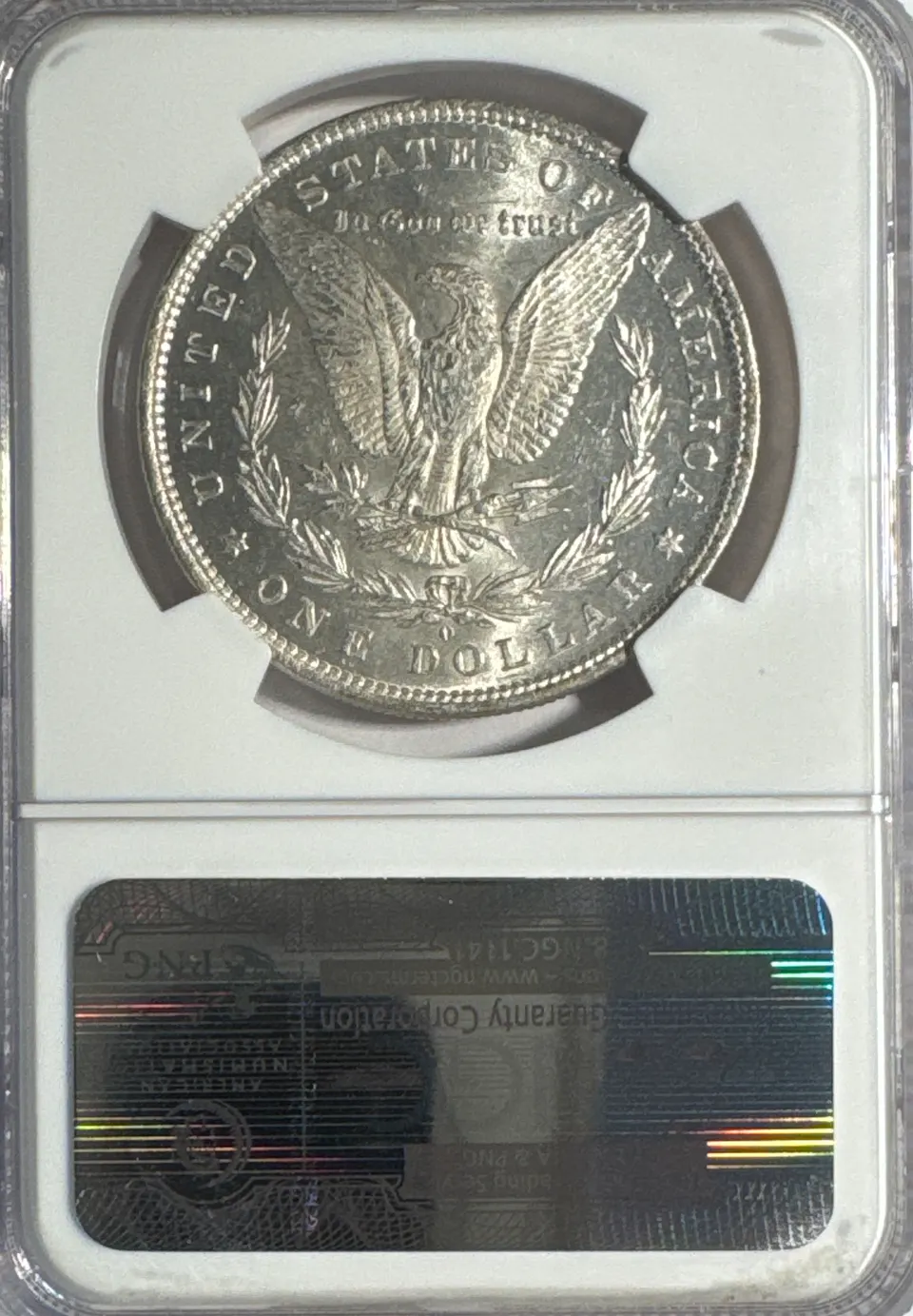 1881-O Morgan Dollar MS61 — back