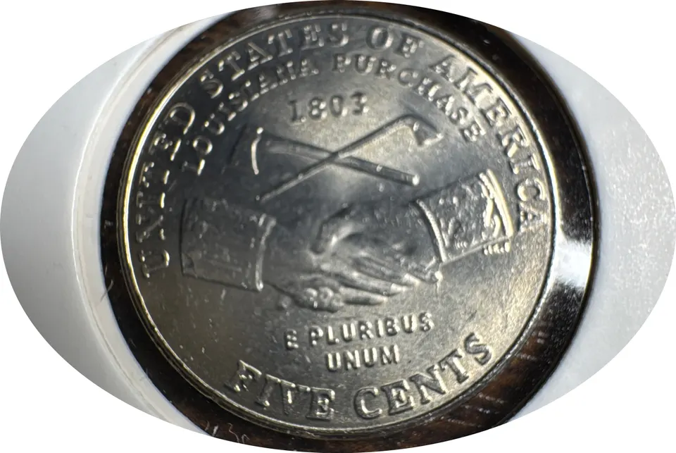 2004-P Jefferson Nickel Ungraded — back