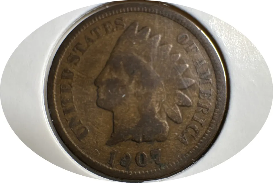 1907-P Indian Head Cent Ungraded — front