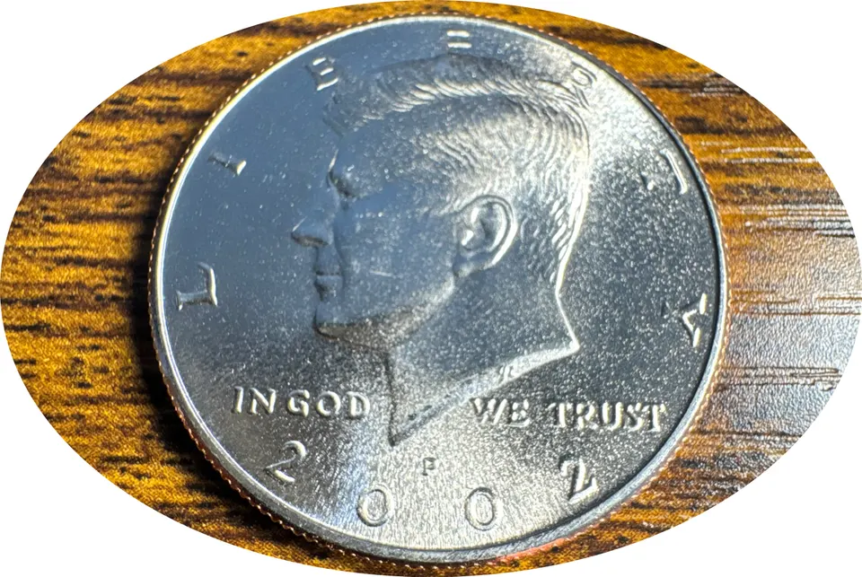2002-P Kennedy Half Dollar Ungraded — front