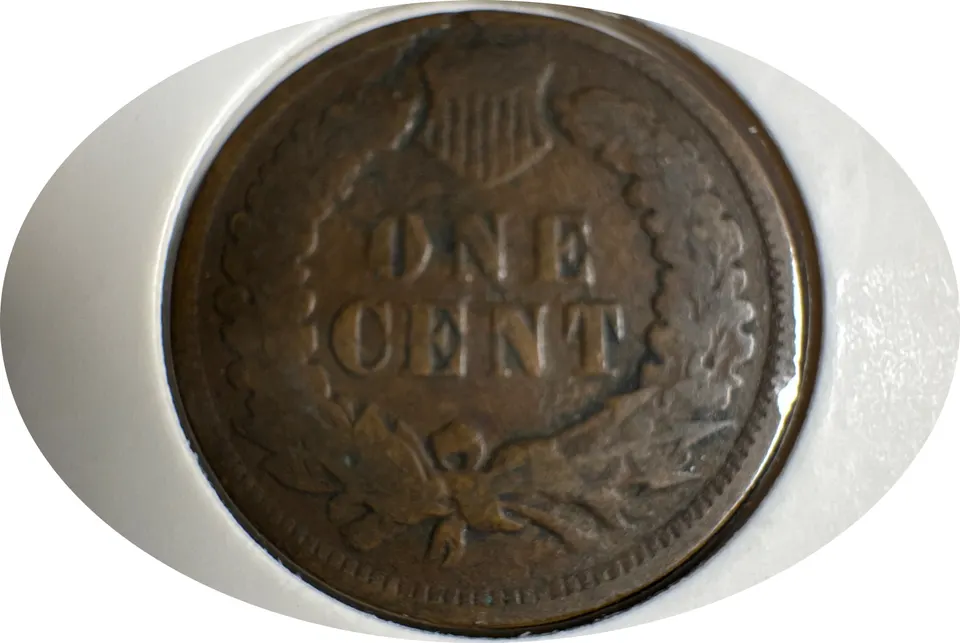 1900-P Indian Head Cent Ungraded — back