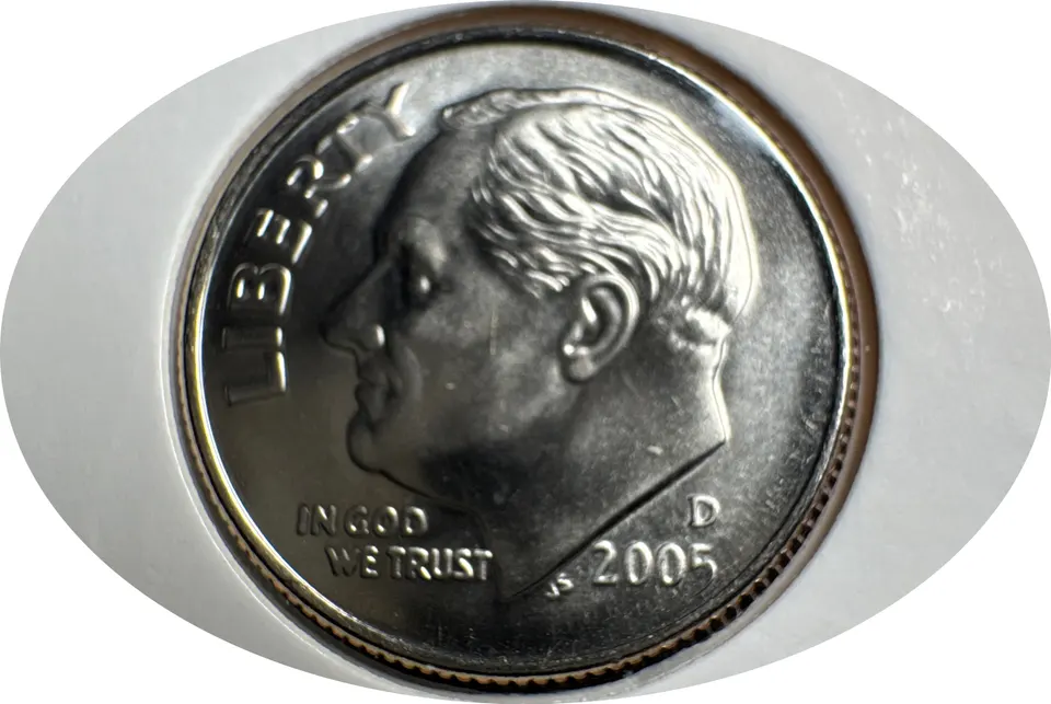 2005-D Roosevelt Dime Ungraded — front