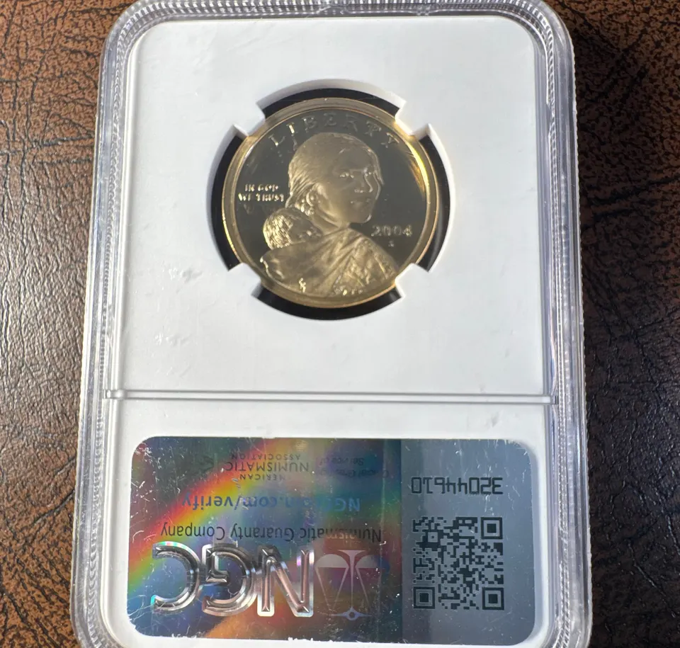 2004-S Sacagawea Dollar PF69 — back