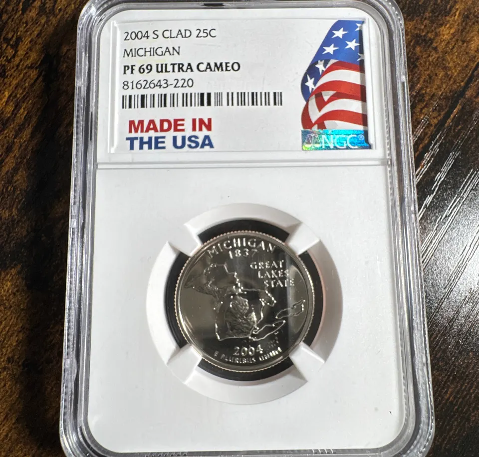 2004-S Washington Quarter PF69 — front