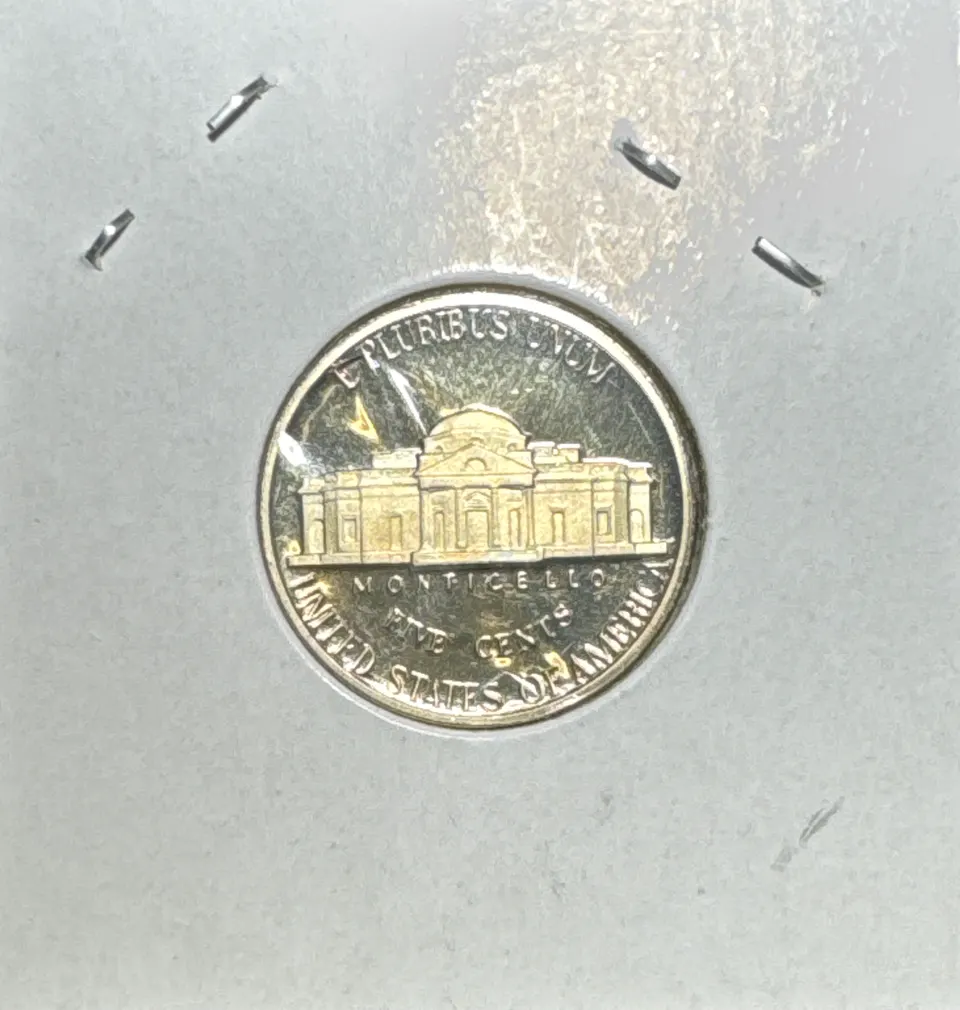 1979-S Jefferson Nickel Ungraded — back