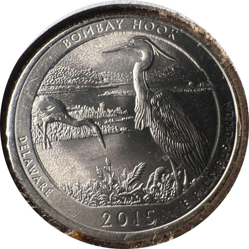 2015-P Washington Quarter Ungraded — back
