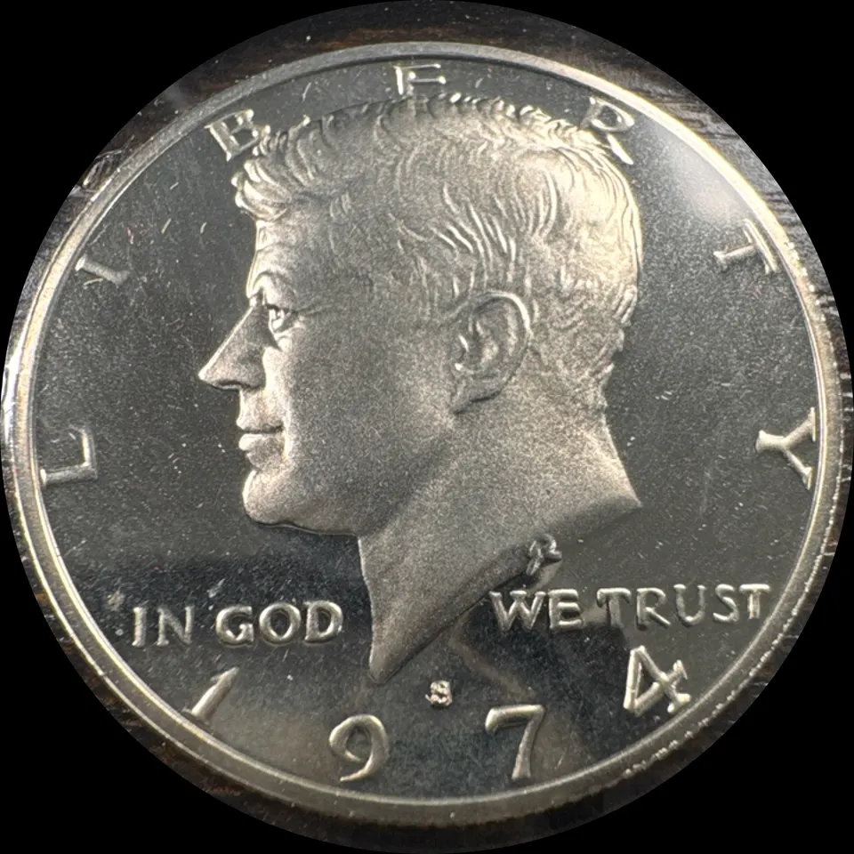 1974-S Kennedy Half Dollar Ungraded — front