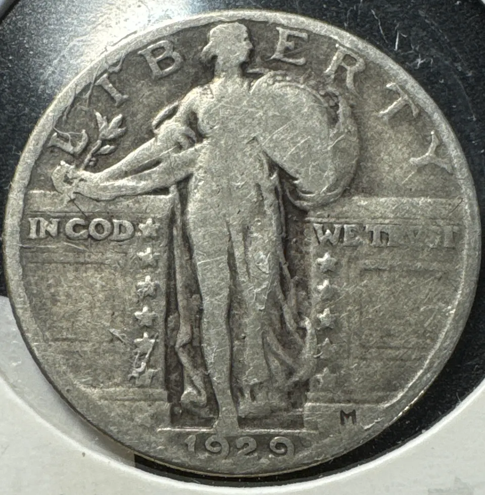 1929-P Standing Liberty Quarter Ungraded — front
