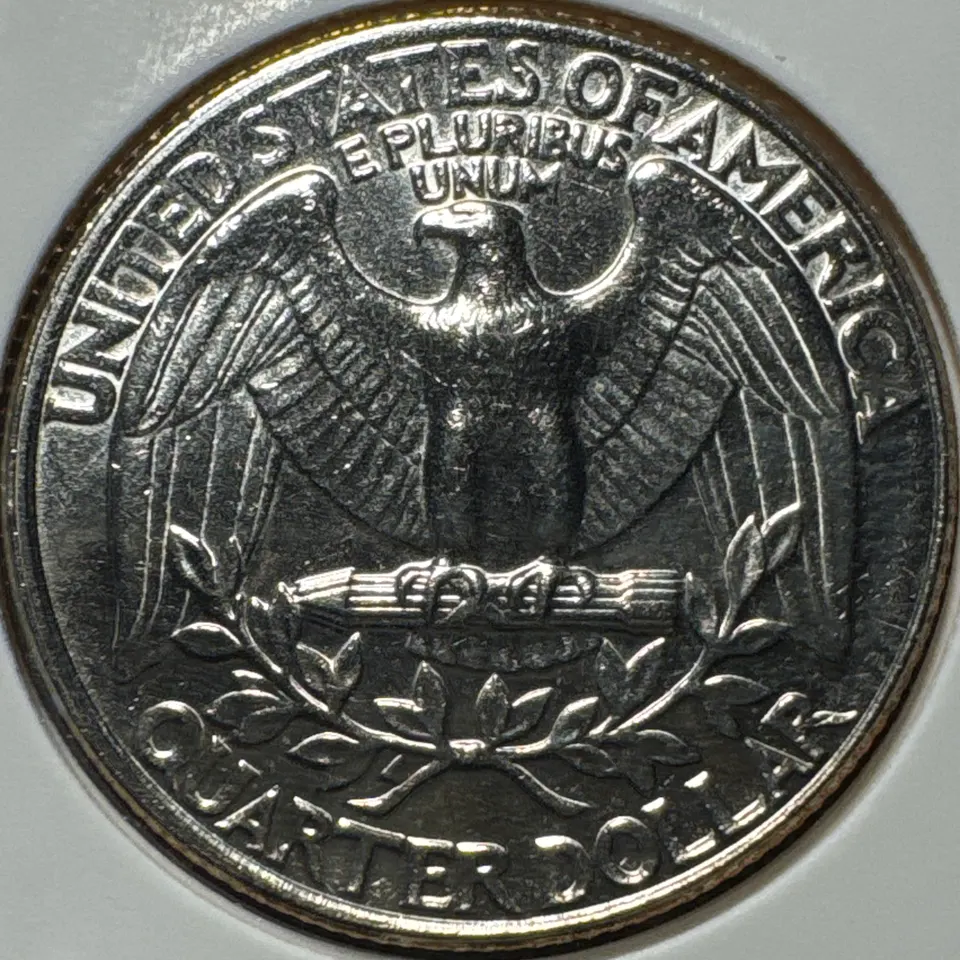 1987-P Washington Quarter Ungraded — back