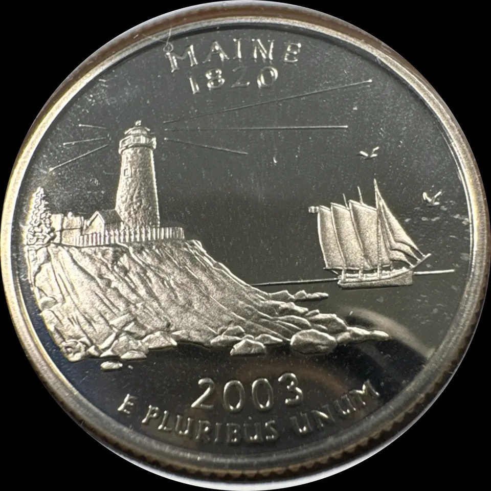 2003-S Washington Quarter Ungraded — back