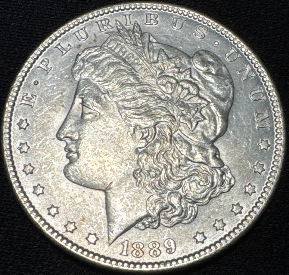 1889-P Morgan Dollar Ungraded — front