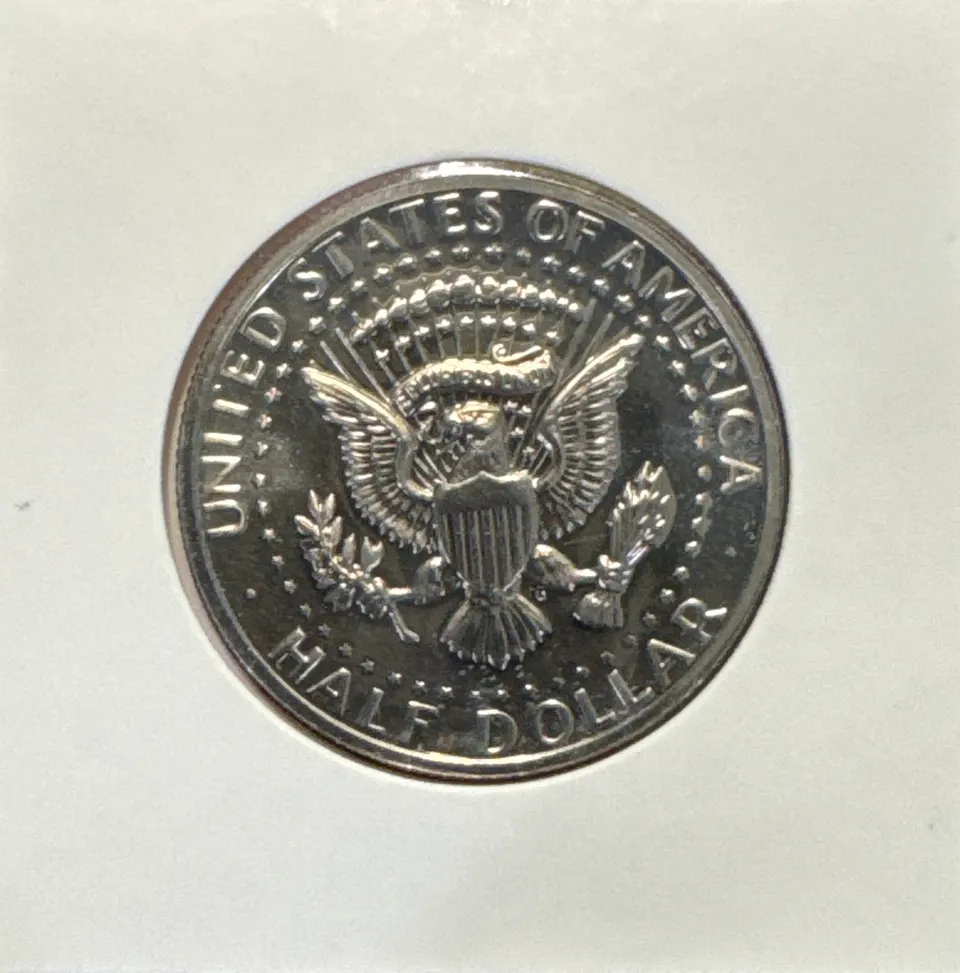1972-S Kennedy Half Dollar Ungraded — back