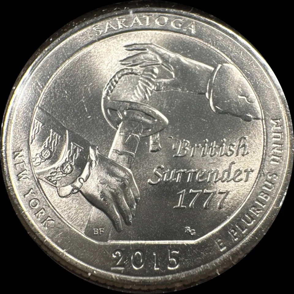 2015-P Washington Quarter Ungraded — back