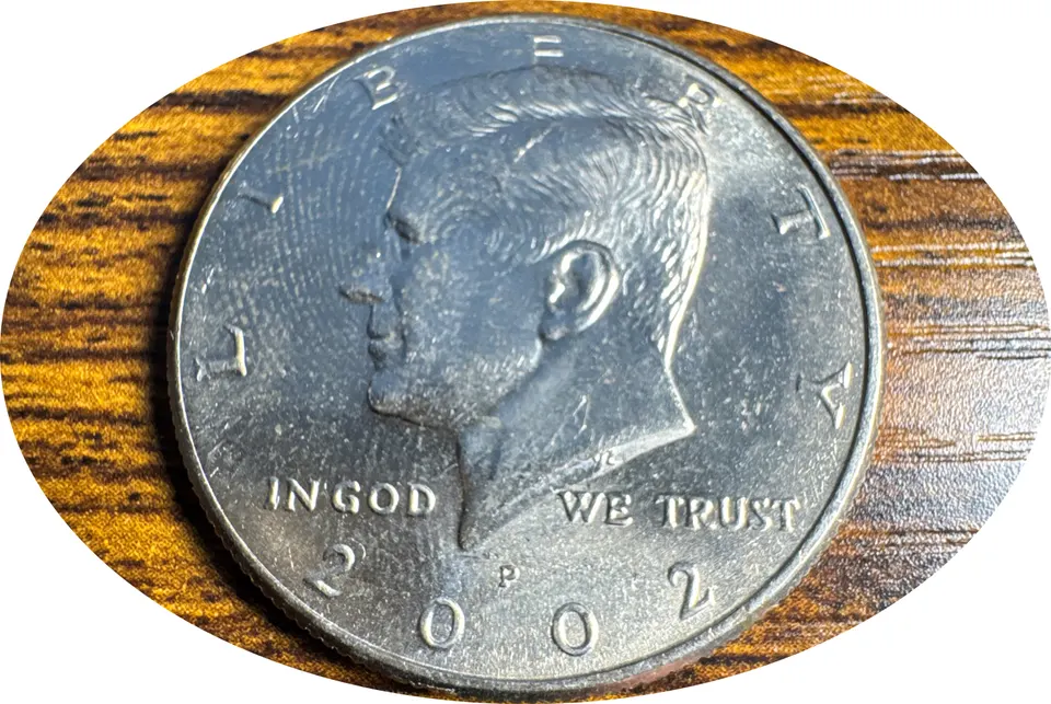 2002-P Kennedy Half Dollar Ungraded — front