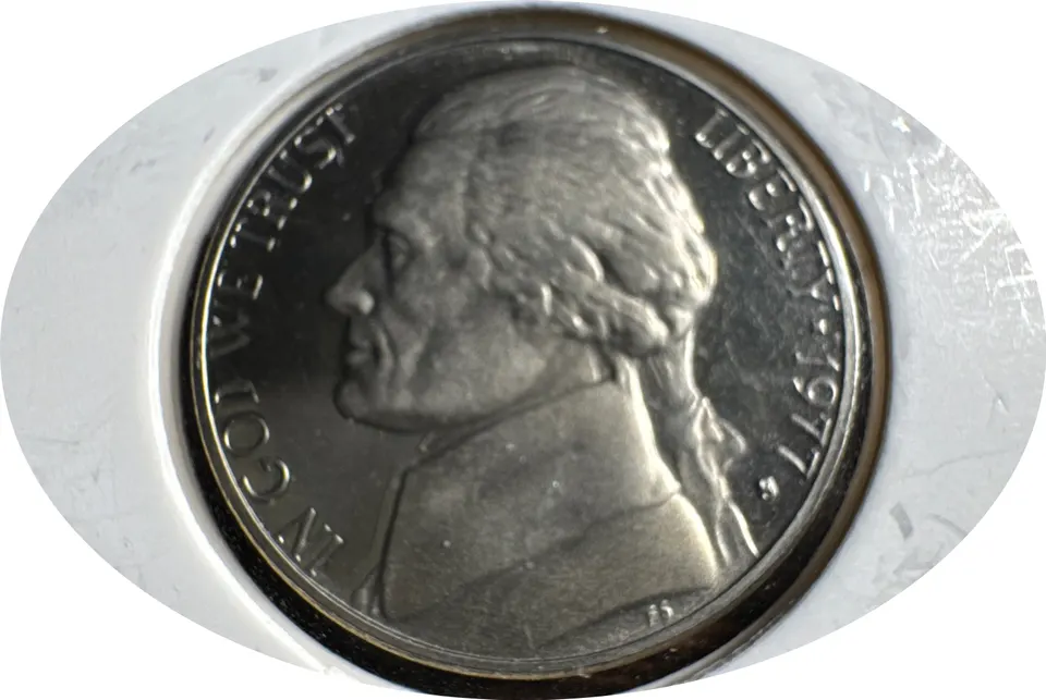1977-S Jefferson Nickel Ungraded — front