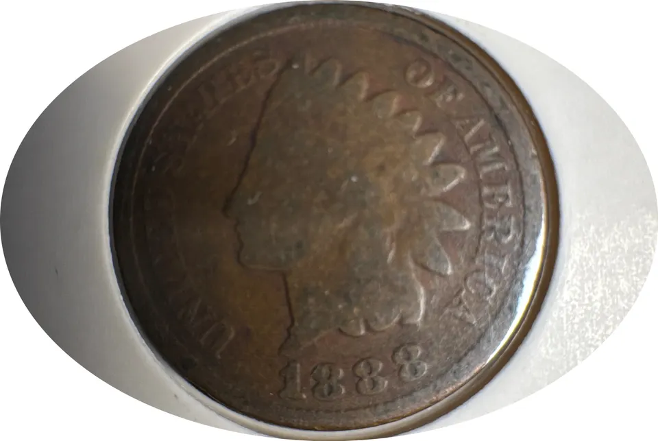 1888-P Indian Head Cent Ungraded — front