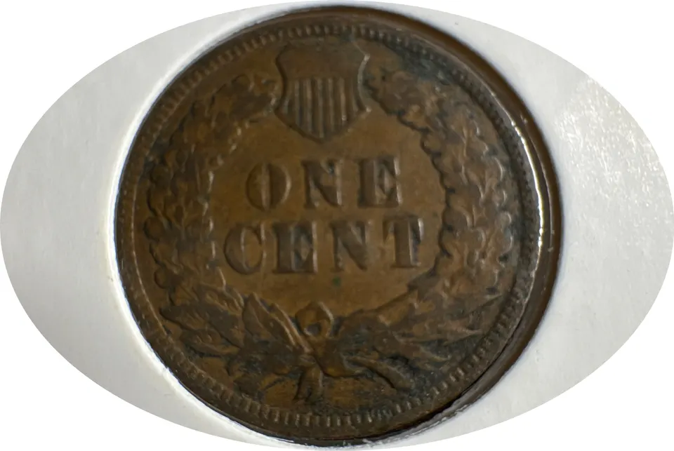 1907-P Indian Head Cent Ungraded — back