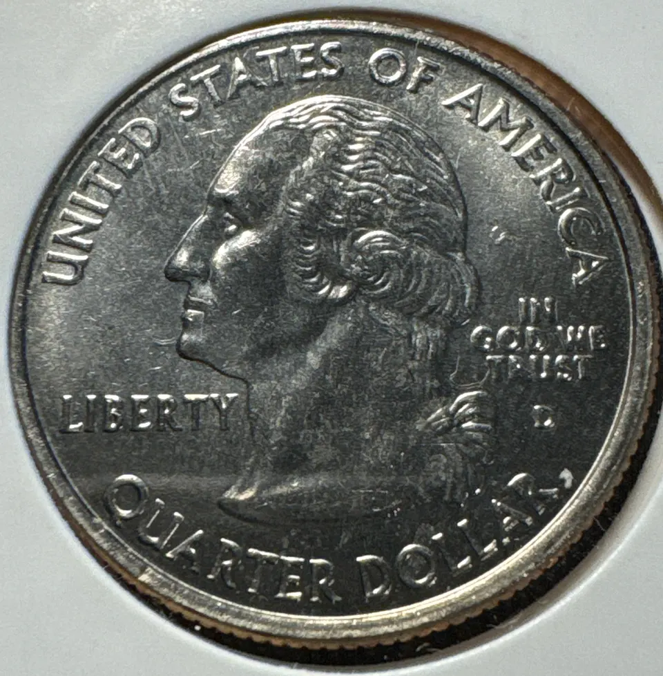 2007-D Washington Quarter Ungraded — back