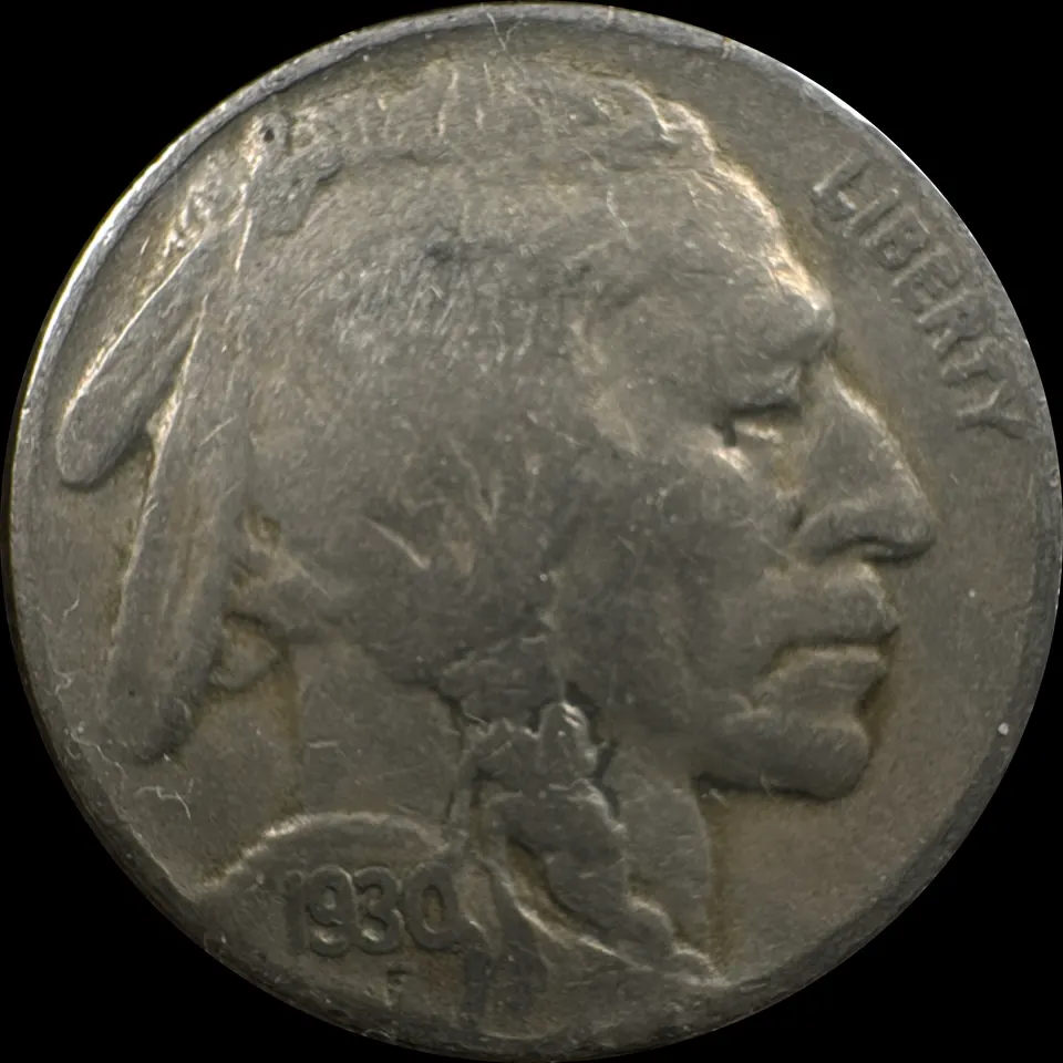 1930-S Buffalo Nickel Ungraded — front