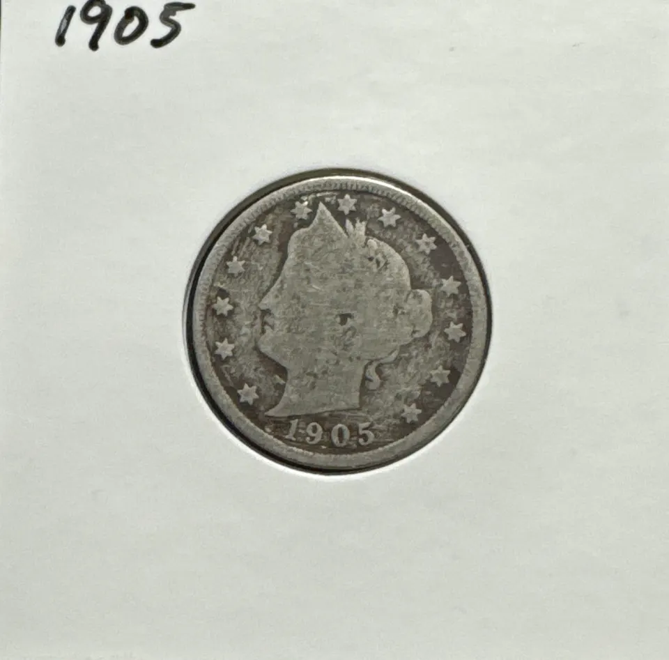 1905-P Liberty V Nickel Ungraded — front