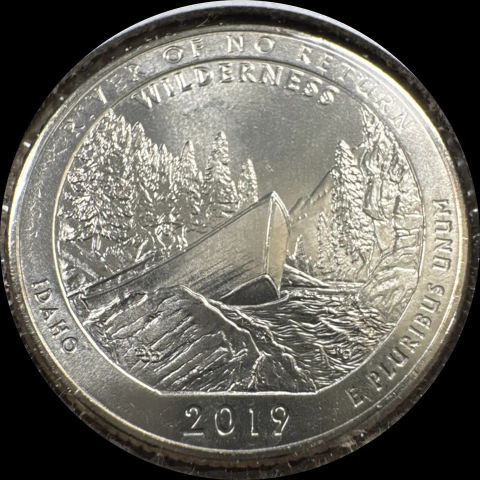 2019-P Washington Quarter Ungraded — back