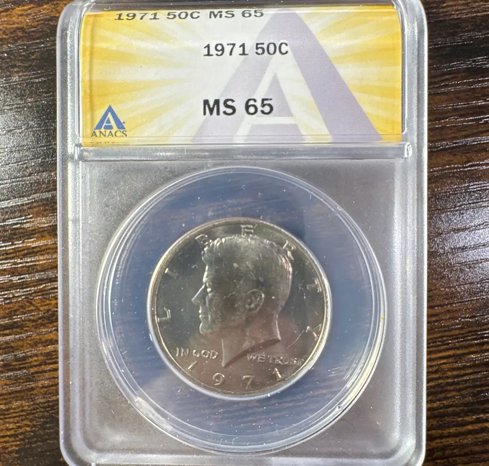 1971-P Kennedy Half Dollar MS65 — front
