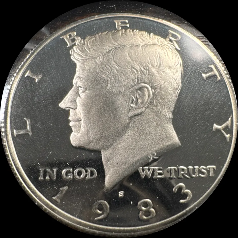 1983-S Kennedy Half Dollar Ungraded — front