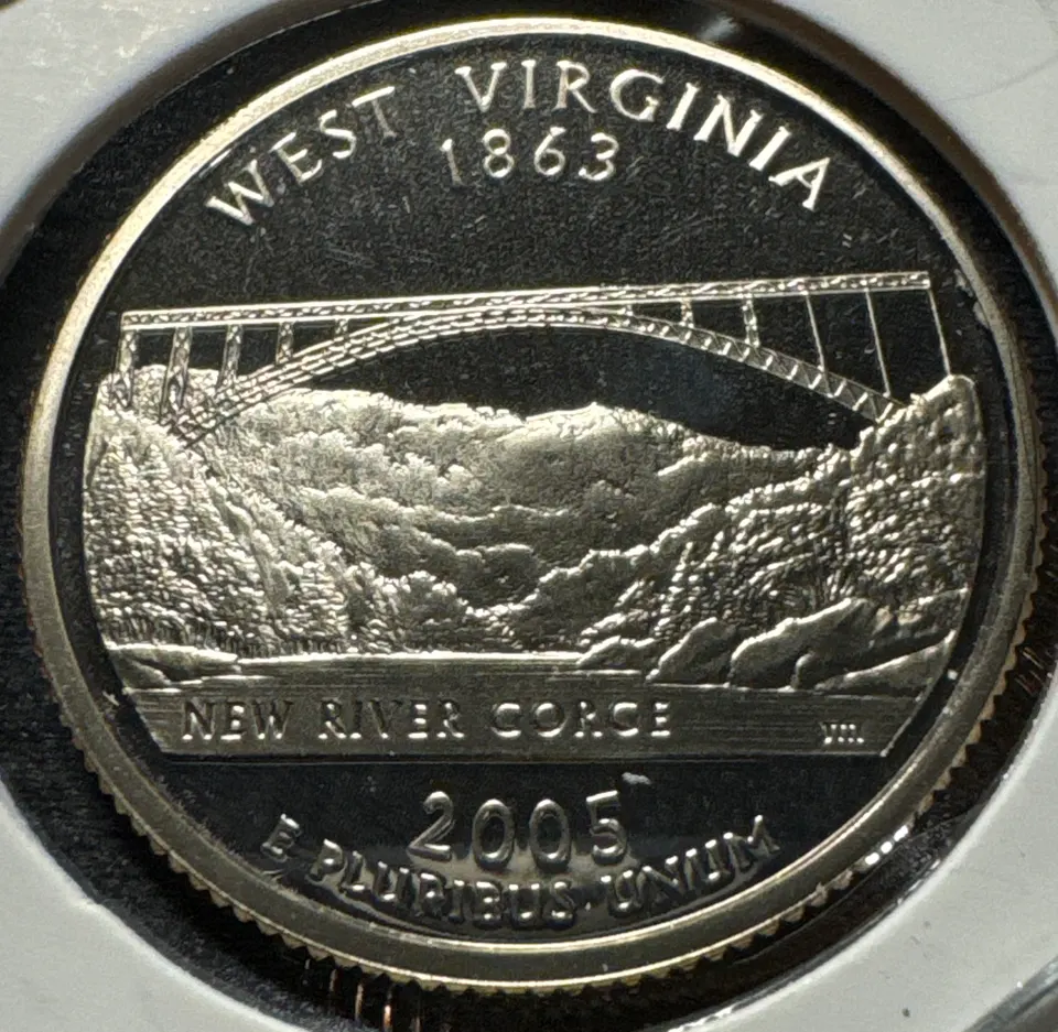 2005-S Washington Quarter Ungraded — back