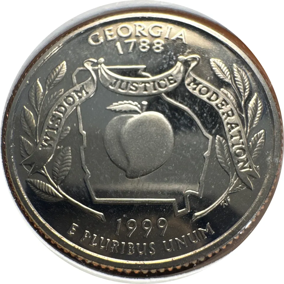 1999-S Washington Quarter Ungraded — back
