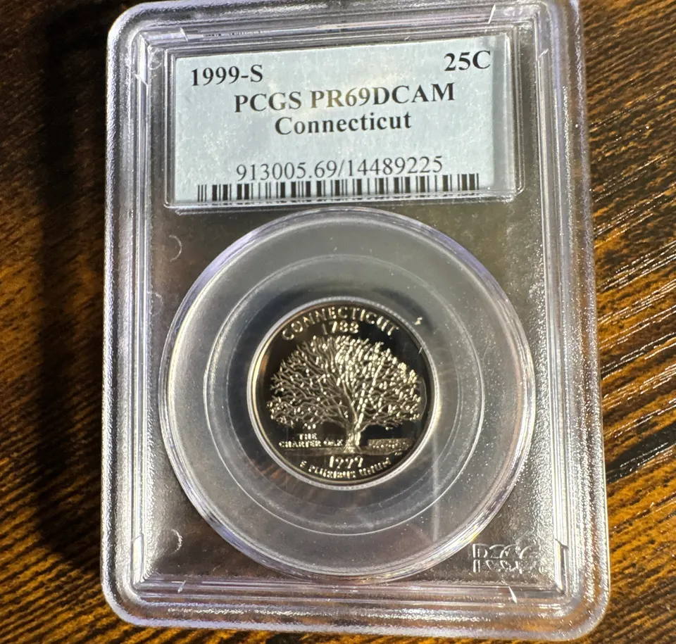 1999-S Washington Quarter PR69 — front