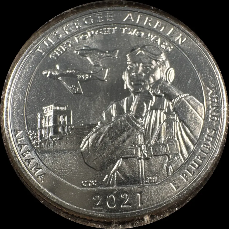2021-D Washington Quarter Ungraded — back