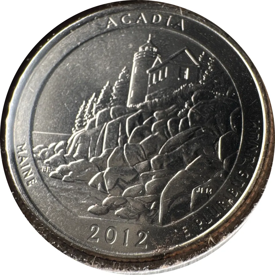 2012-D Washington Quarter Ungraded — back