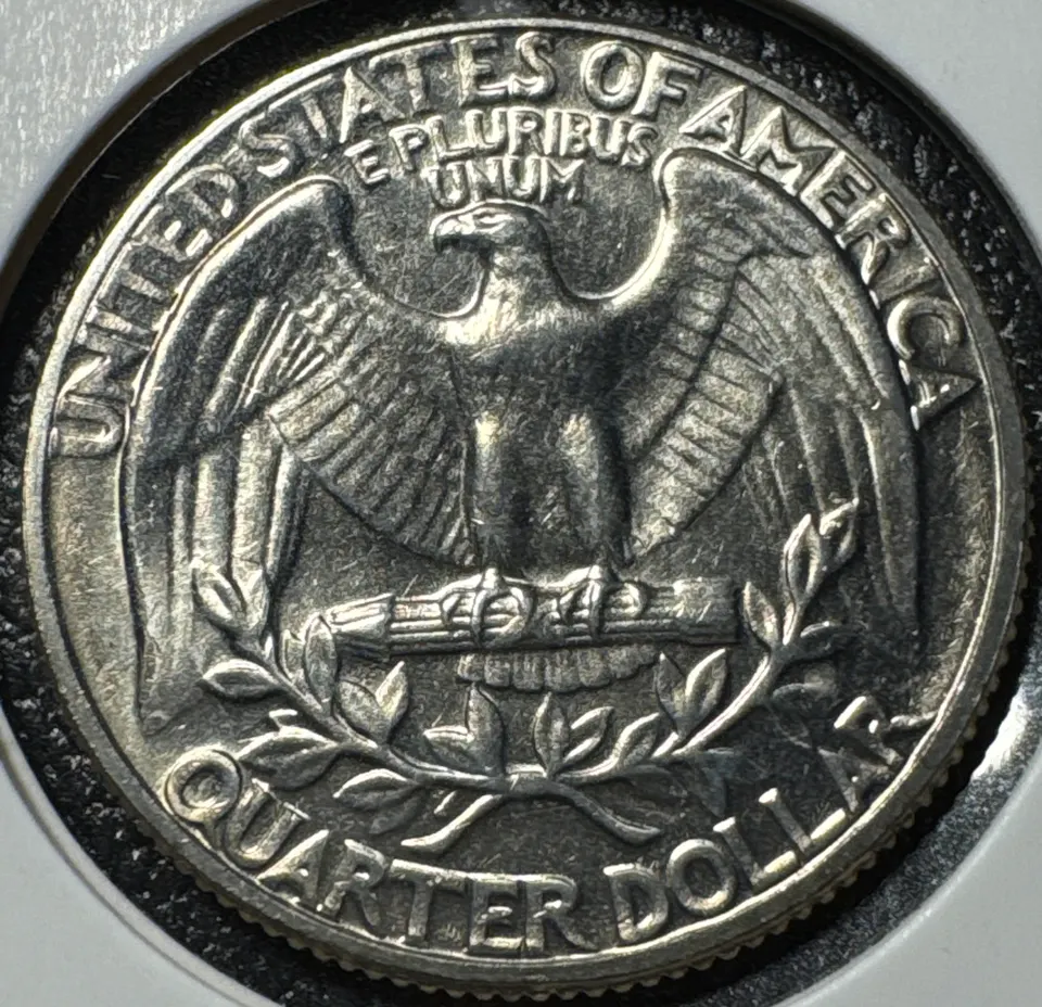 1971-D Washington Quarter Ungraded — back