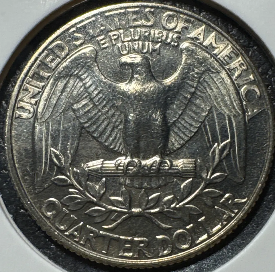 1989-P Washington Quarter Ungraded — back