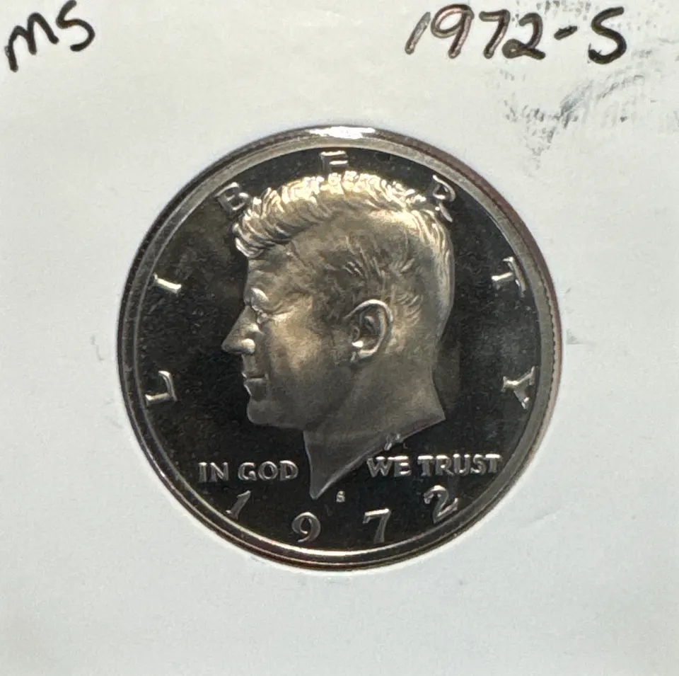 1972-S Kennedy Half Dollar Ungraded — front