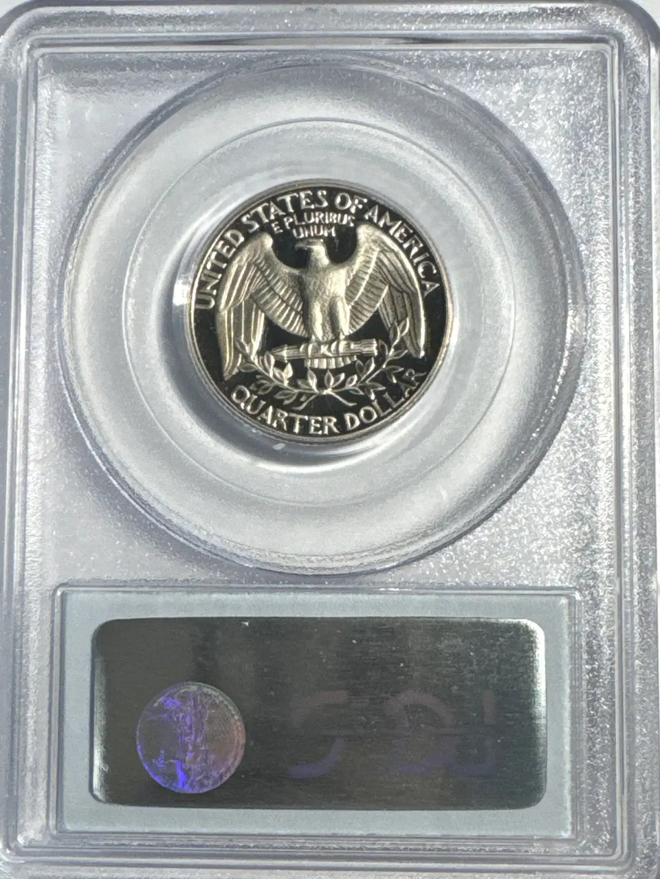 1979-S Washington Quarter PR69 — back