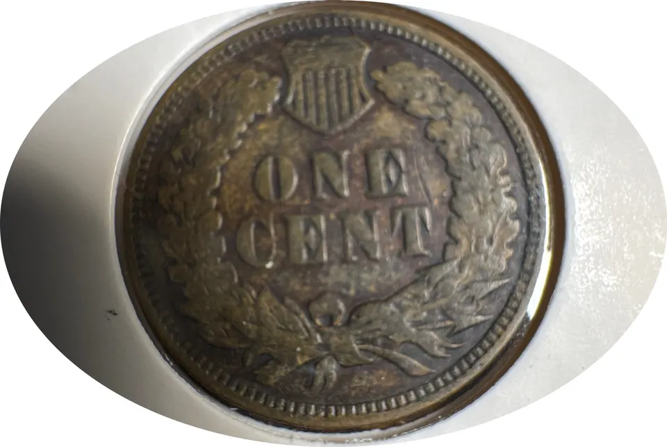 1904-P Indian Head Cent Ungraded — back