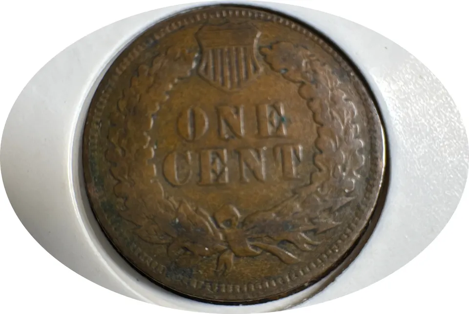 1907-P Indian Head Cent Ungraded — back