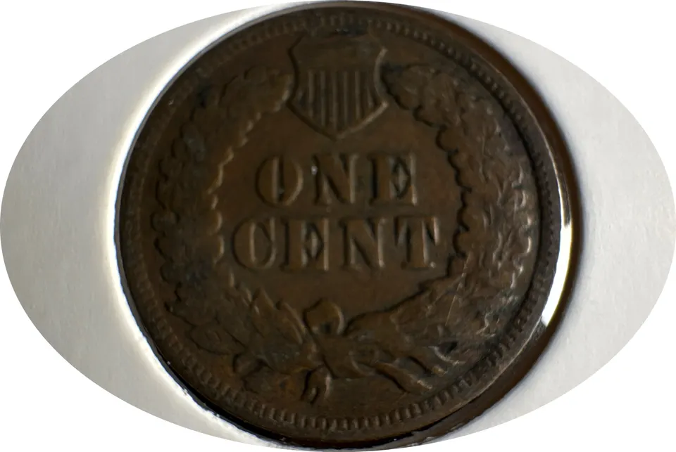 1903-P Indian Head Cent Ungraded — back