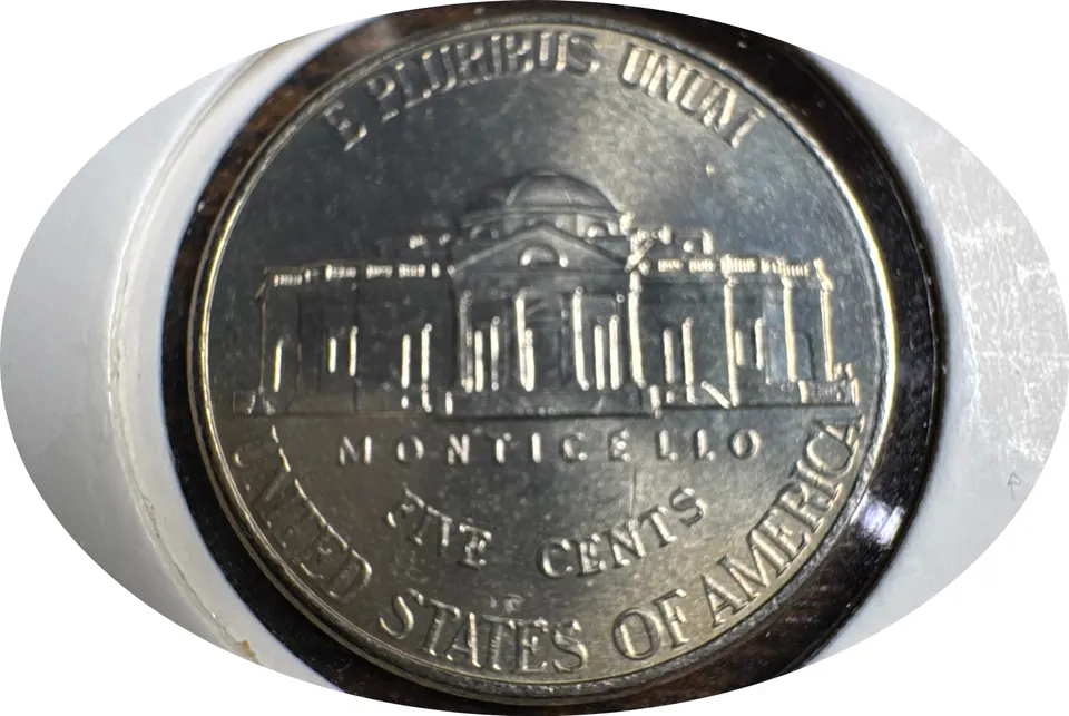 2006-P Jefferson Nickel Ungraded — back