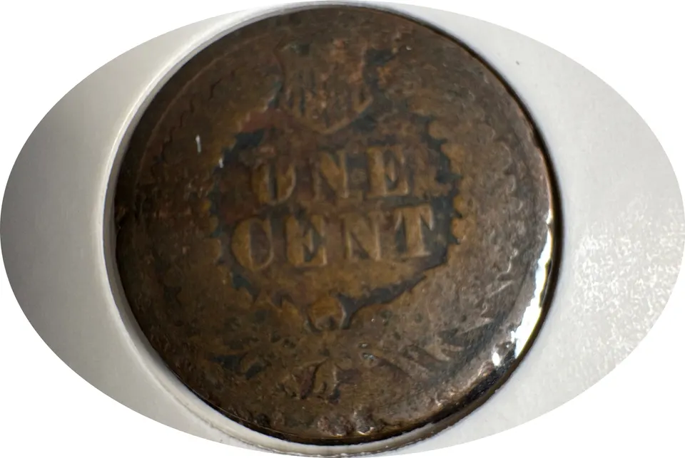 1888-P Indian Head Cent Ungraded — back