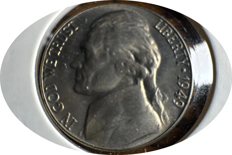 1949-P Jefferson Nickel Ungraded — front