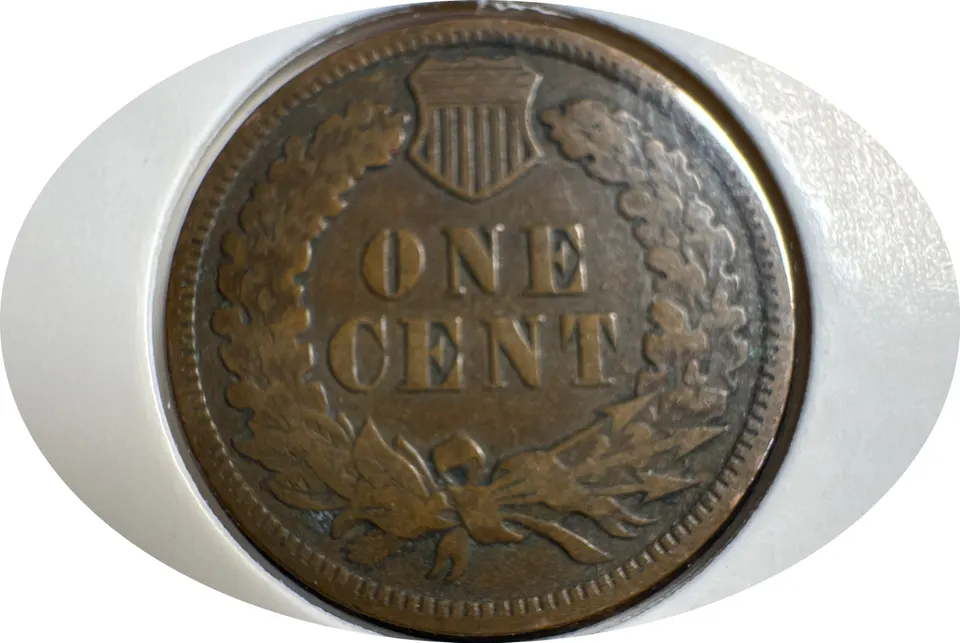 1909-P Indian Head Cent Ungraded — back