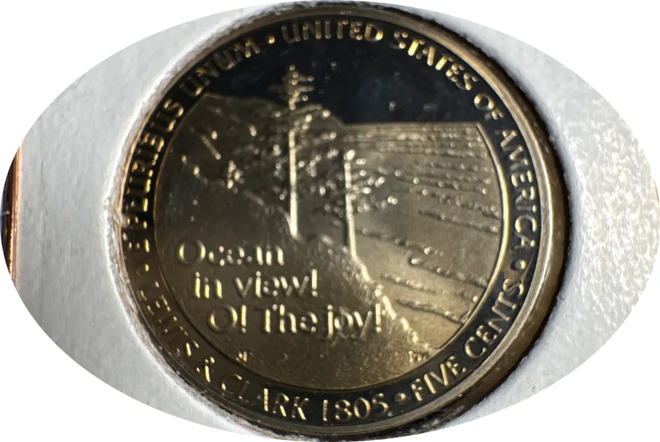 2005-S Jefferson Nickel Ungraded — back