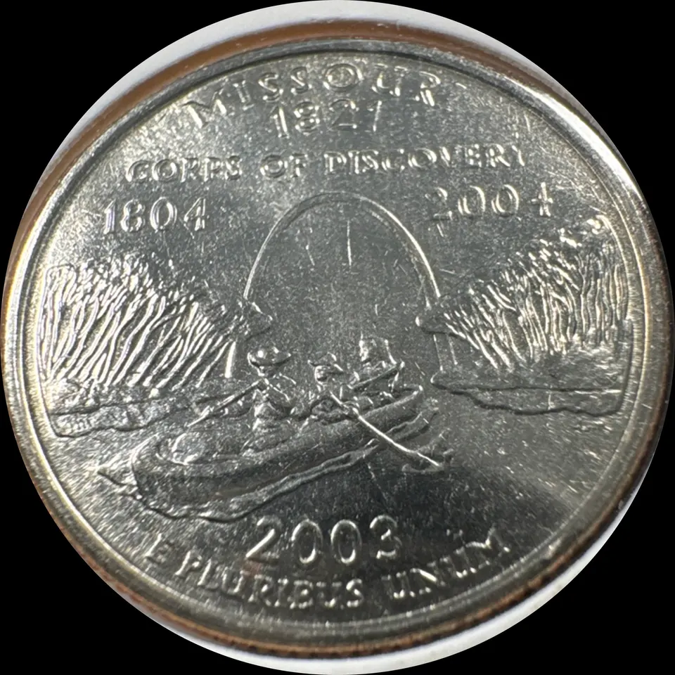 2003-P Washington Quarter Ungraded — back