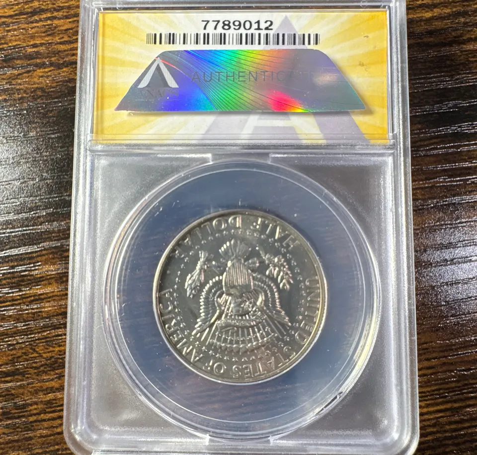 1971-P Kennedy Half Dollar MS65 — back