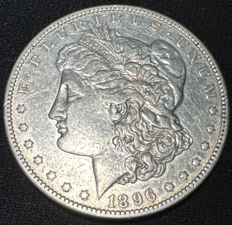 1896-O Morgan Dollar Ungraded — front