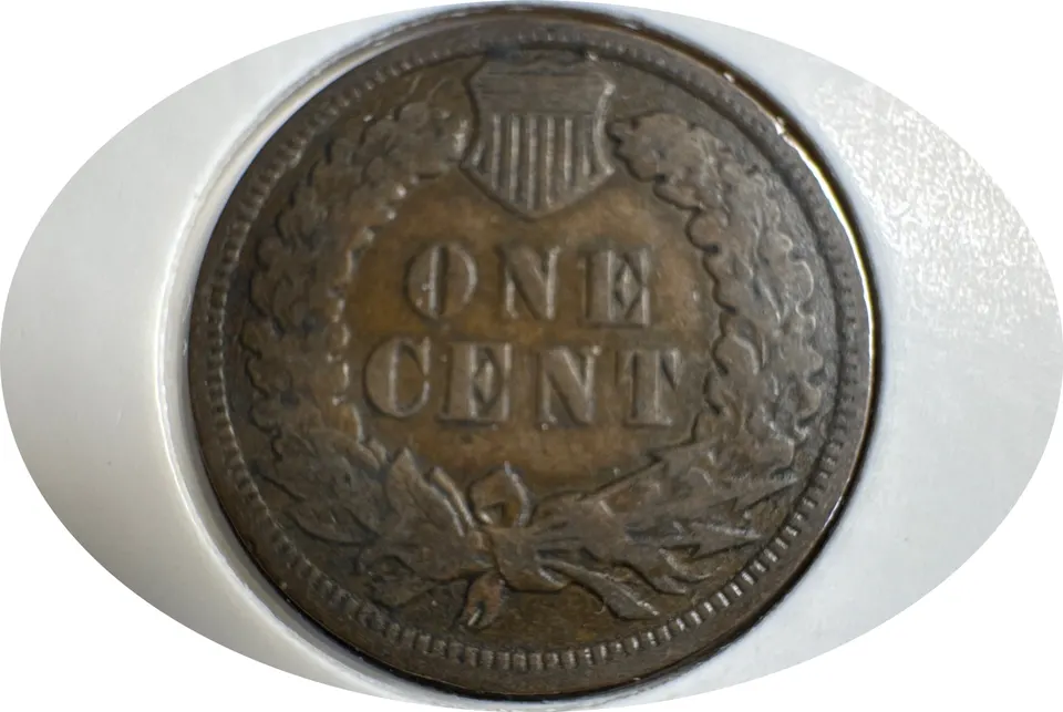 1908-P Indian Head Cent Ungraded — back