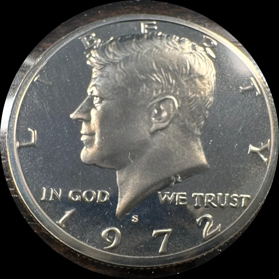 1972-S Kennedy Half Dollar Ungraded — front